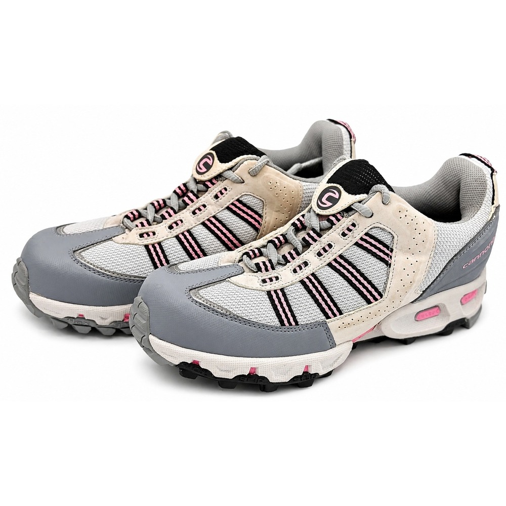 Cannondale Range Womens 8.5 Grey Pink SPD Mountain Bike Cycling Shoes 2008154752